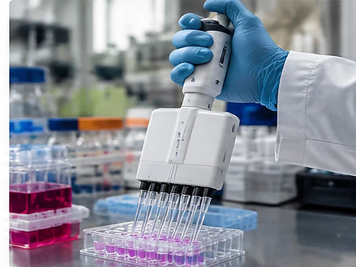 Experimental validation in a laboratory assay workflow